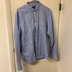UNTUCKit like new shirt. Blue and orange button down. Men’s.